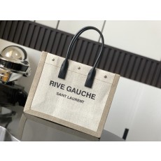 세인트로랑 YSL Rive Gauche 리브고쉬 토트백 (아이보리)